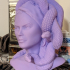 Beautiful Medusa, Bust print image