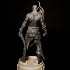 Picture of print of Boneflesh Necrowarrior (PRE-SUPPORTED 32mm&75mm)