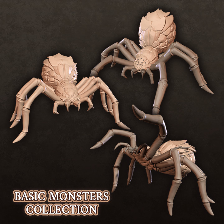 Giant Spiders - Basic Monsters Collection's Cover