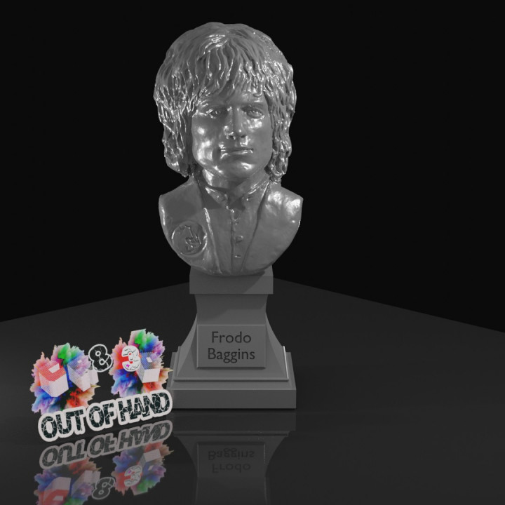 $4.50Elijah wood as Frodo Baggins - A Lord of the Rings Inspired Headbust and Base