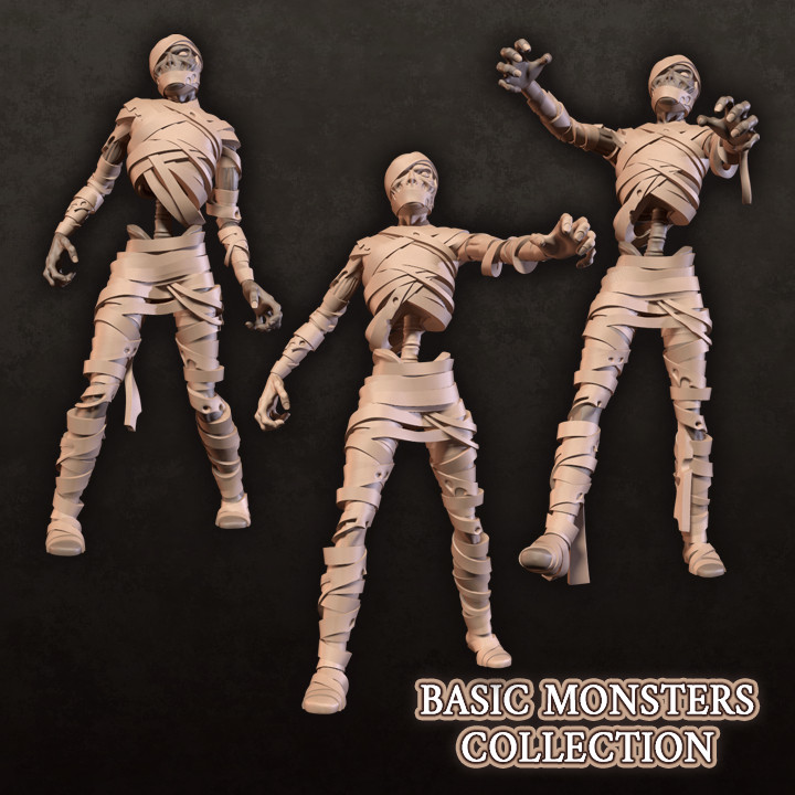 $5.00Mummies - Basic Monsters Collection