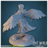 Valkyrie Miniature Supported- Pose B - 3D Printable 3D print model image