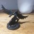 Valkyrie Miniature Supported- Pose D - 3D Printable 3D print model image