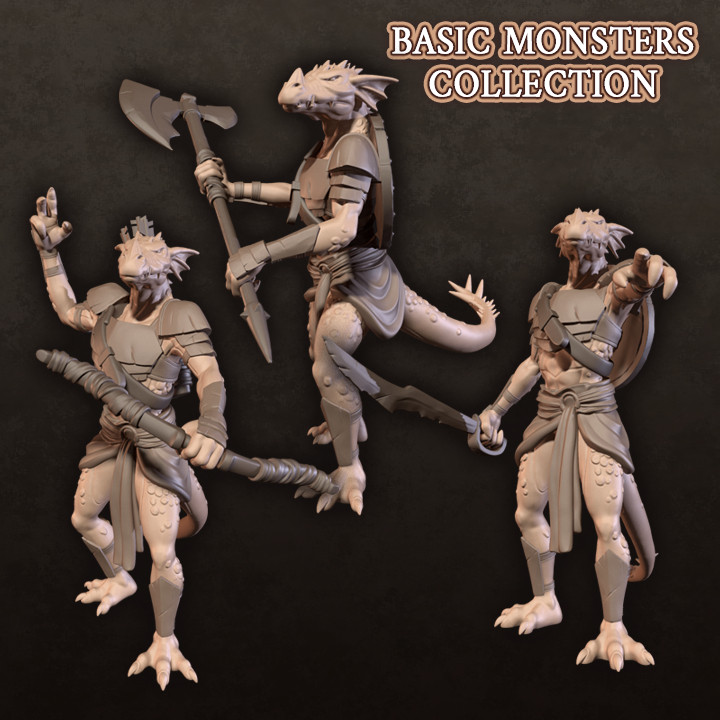 $5.00Kobolds - Basic Monsters Collection