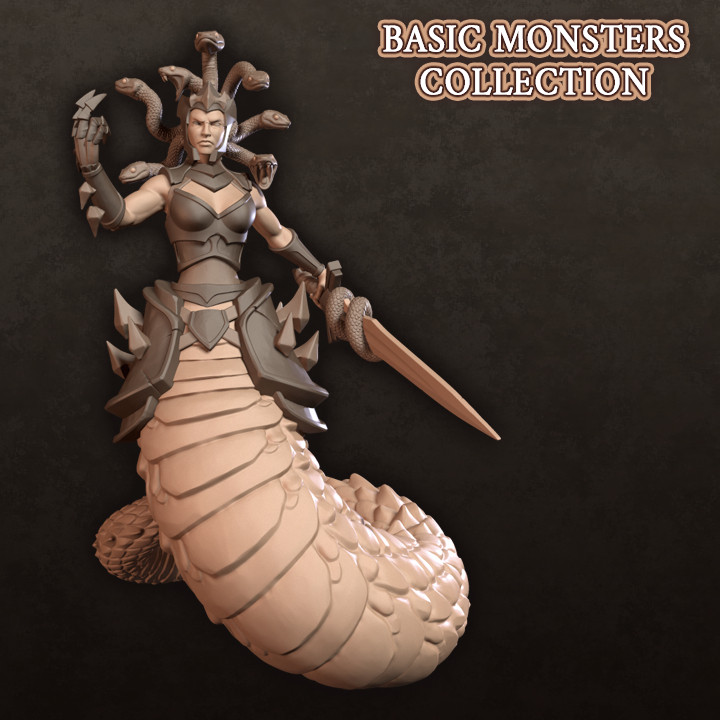 Medusa - Basic Monsters Collection's Cover
