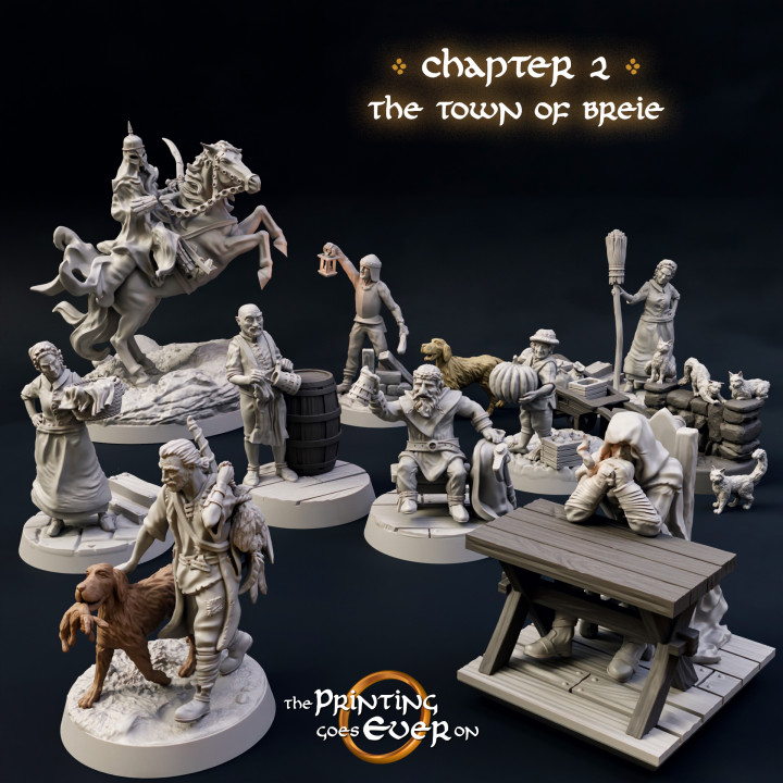 Chapter 2 - The Town of Breie - Presupported's Cover