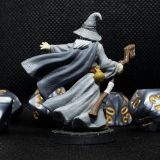 Picture of print of Amlund Maegon - Wizard - 32mm DnD