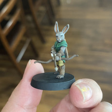 Picture of print of Bunny Ranger / Rabbit Bow & Arrow / Rodent Archer