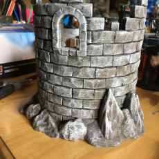 Picture of print of Tilestone Ruined Tower Terrain