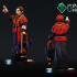 Fantasy priest, inquisitor, cardinal with censer image