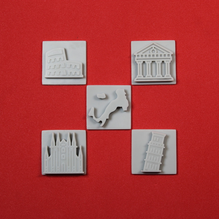 ITALY EMBOSSERS POLYMER STAMPS FOR CLAY & HOBBIES