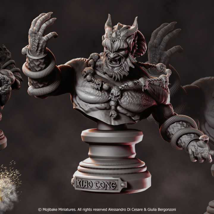 Xiao Tong, Oni demon Bust (Pre-supported)'s Cover