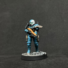 Picture of print of Tempest Guardsman Shock Trooper 4 (Female) (PRESUPPORTED)