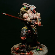Picture of print of Berserker Bunny This print has been uploaded by Davide