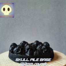 Picture of print of Skull Pile Base (32mm round)