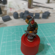 Picture of print of Blacksmith dwarf