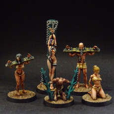 Picture of print of Slaves, objective markers / tokens