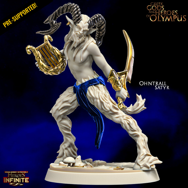 $5.00Ohntrall, Satyr (Greek Gods and Heroes of Olympus)