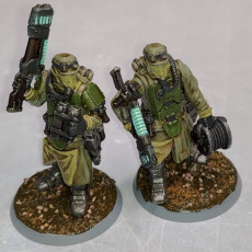 Picture of print of Death Squad Engineers of the Imperial Force