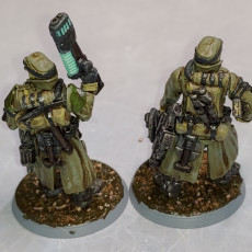Picture of print of Death Squad Engineers of the Imperial Force