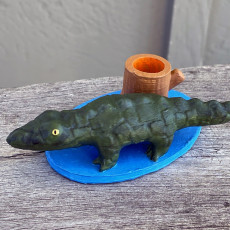 Picture of print of Alligator Sharpie holder This print has been uploaded by Philippe Barreaud