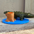 Alligator Sharpie holder print image