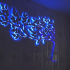 Decorative panel with backlight 🌳 Tree image
