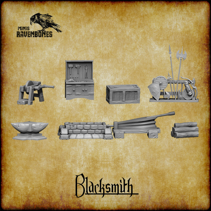 Blacksmith bundle Pre-supported's Cover