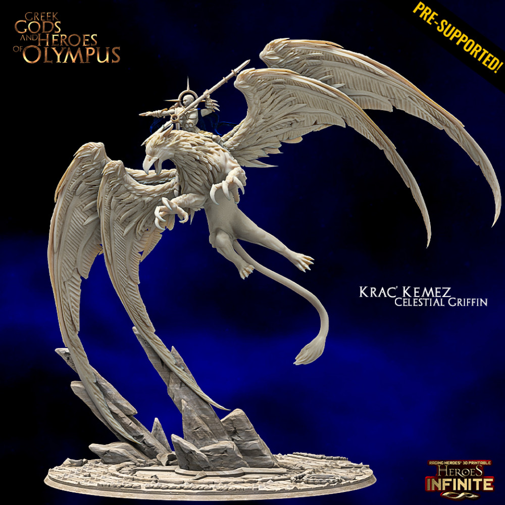 Image of Krac'Kemez, Celestial Griffin (Greek Gods and Heroes of Olympus Army)