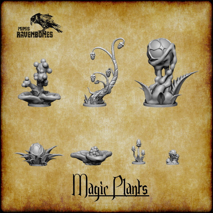 Magic plants bundle Pre-supported's Cover