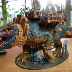 Picture of print of Saurian Dread Behemoth This print has been uploaded by Jonny Hellman