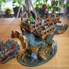 Picture of print of Saurian Dread Behemoth This print has been uploaded by Jonny Hellman