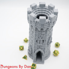 Picture of print of Medieval Stone Dice Tower