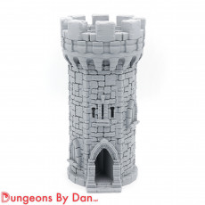 Picture of print of Medieval Stone Dice Tower