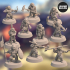 Nikta Goblin Army Bundle (10 unique miniatures) - 3D Printable Miniatures image