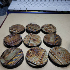 Picture of print of Factory Bases (Round)