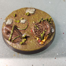 Picture of print of Forest Bases (Round)