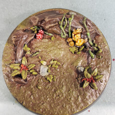 Picture of print of Forest Bases (Round)