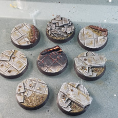 Picture of print of City Ruins Bases (Round)