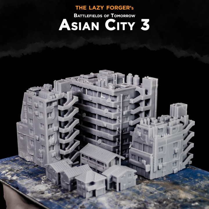 Battlefields of Tomorrow - Asian City 3's Cover