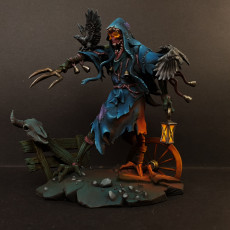 Picture of print of Haunted Scarecrow 75mm pre-supported This print has been uploaded by Eugen