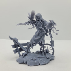 Picture of print of Haunted Scarecrow 75mm pre-supported This print has been uploaded by Taylor Tarzwell