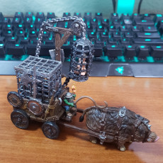 Picture of print of Goblin cage wagon