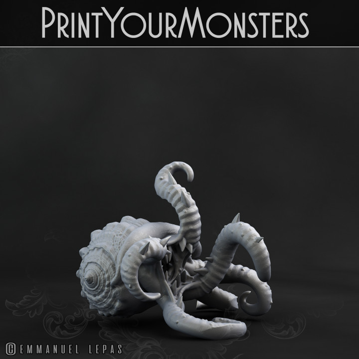 3D Printable KRAKEN HATCHLING by PrintYourMonsters