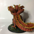 Captured Hydra / Lernaean Swamp Monster / 5 Headed Water Serpent print image