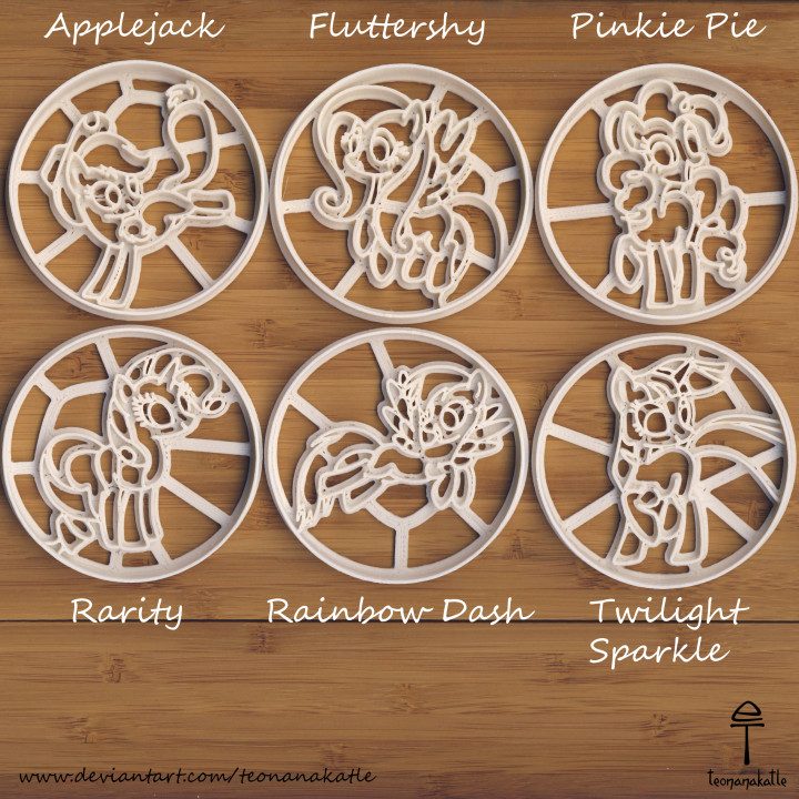 My Little Pony Cookie Cutters