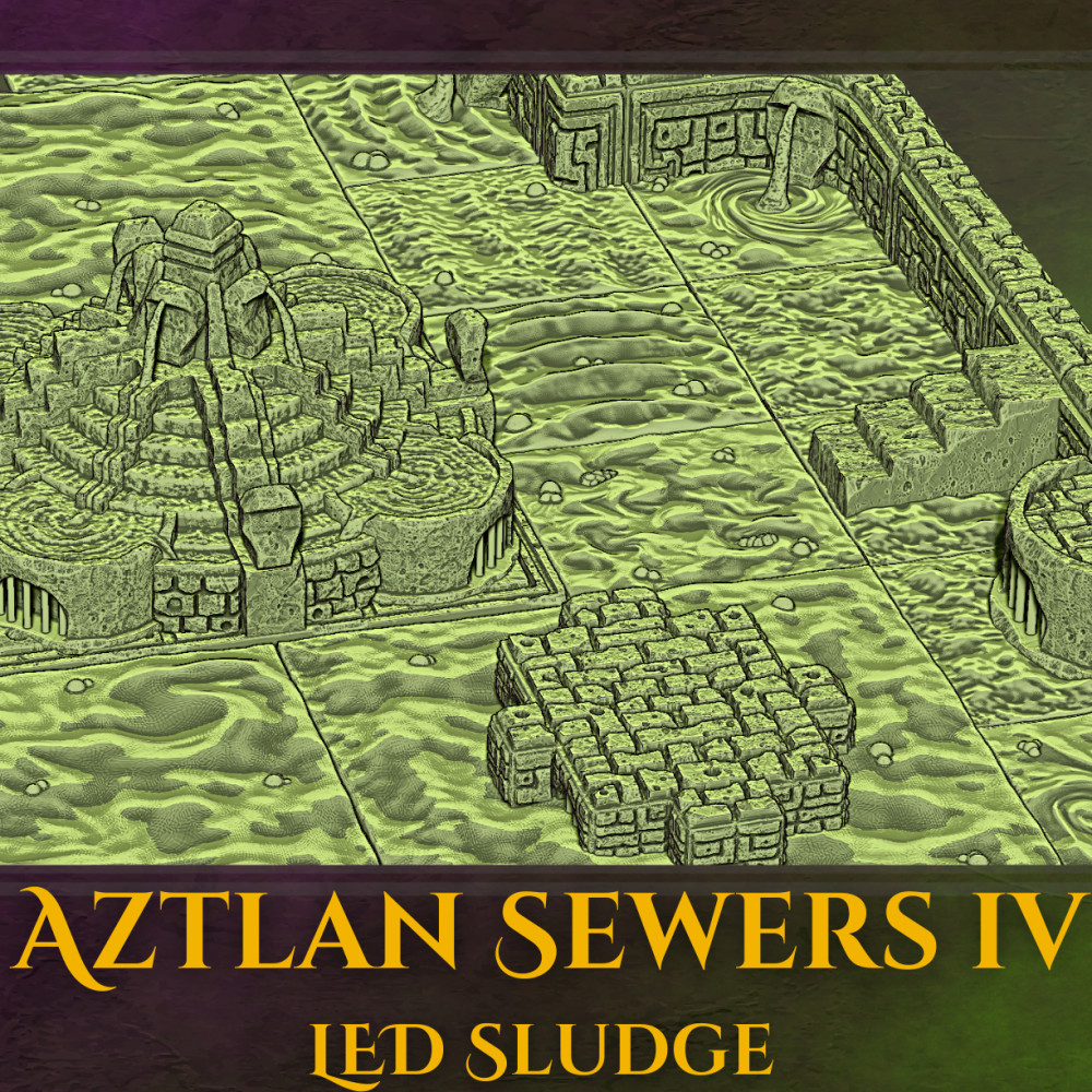 Image of Aztlan Sewer IV : LED Sludge