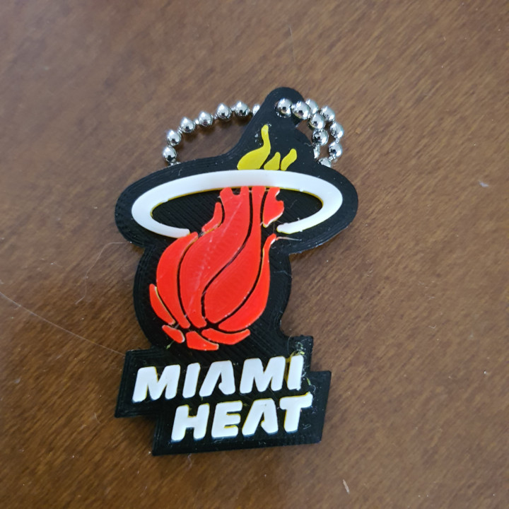 Chaveiro - key ring - Miami Heat