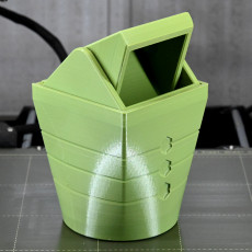 Picture of print of Swingtop Bin - Print-in-place Trash Can!