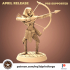 Skeleton Pharaoh Archer 32mm and 75mm pre-supported image